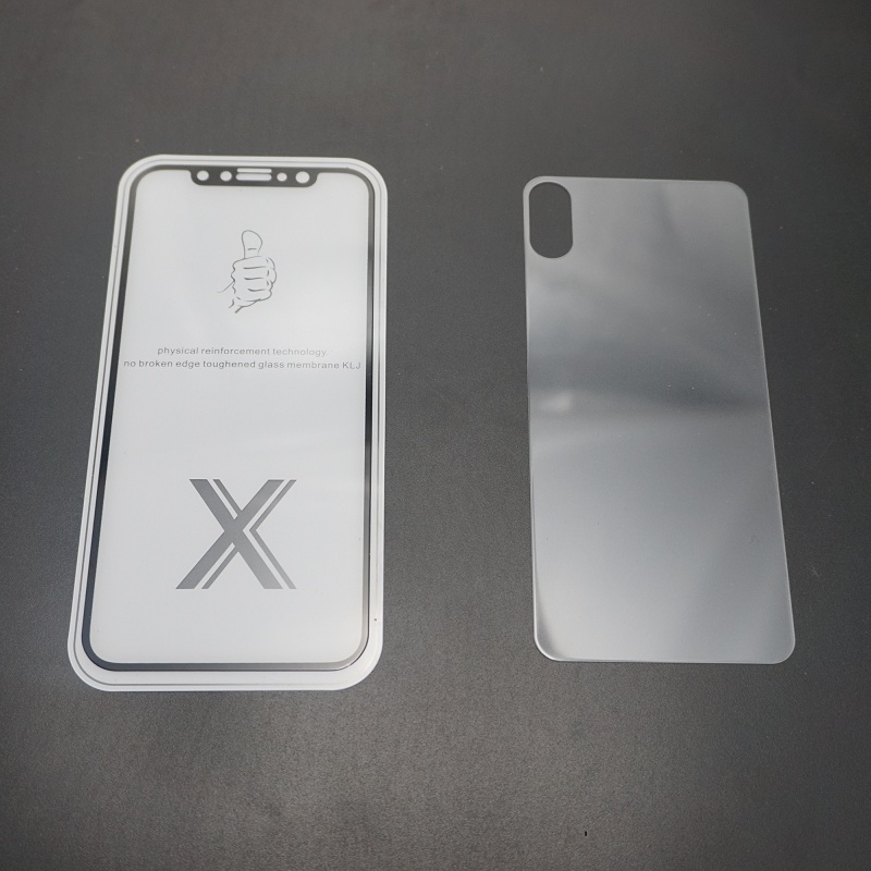 IPHONE X FRONT BACK TEMPERED SCREEN PROTECTOR